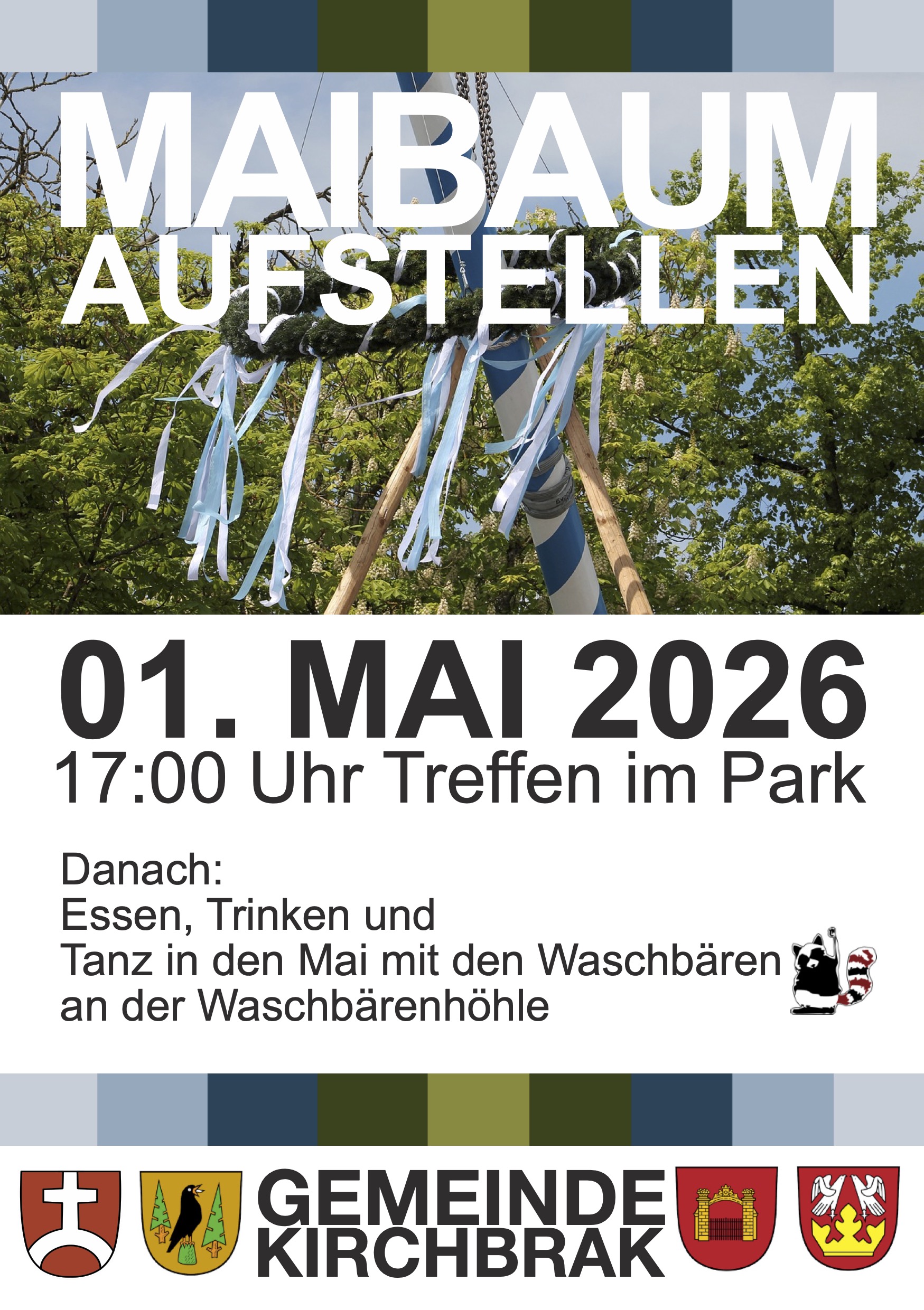 Maibaumaufstellung